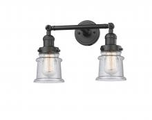 Innovations Lighting 208-OB-G184S-LED - Canton - 2 Light - 17 inch - Oil Rubbed Bronze - Bath Vanity Light