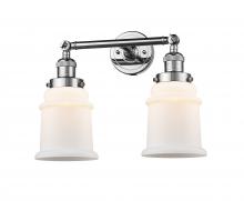 Innovations Lighting 208-PC-G181-LED - Canton - 2 Light - 17 inch - Polished Chrome - Bath Vanity Light