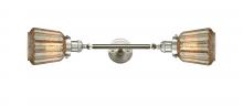 Innovations Lighting 208L-SN-G146-LED - Chatham - 2 Light - 7 inch - Brushed Satin Nickel - Bath Vanity Light