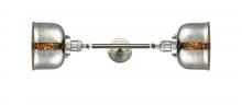 Innovations Lighting 208L-SN-G78-LED - Bell - 2 Light - 8 inch - Brushed Satin Nickel - Bath Vanity Light