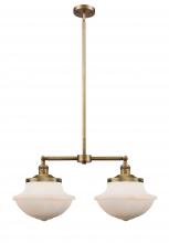 Innovations Lighting 209-BB-G541 - Oxford - 2 Light - 25 inch - Brushed Brass - Stem Hung - Island Light