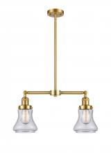 Innovations Lighting 209-SG-G194-LED - Bellmont - 2 Light - 21 inch - Satin Gold - Stem Hung - Island Light