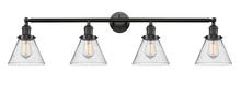 Innovations Lighting 215-OB-G44-LED - Cone - 4 Light - 44 inch - Oil Rubbed Bronze - Bath Vanity Light