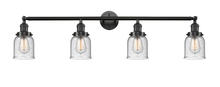 Innovations Lighting 215-OB-G54-LED - Bell - 4 Light - 42 inch - Oil Rubbed Bronze - Bath Vanity Light