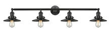 Innovations Lighting 215-OB-M5-LED - Railroad - 4 Light - 44 inch - Oil Rubbed Bronze - Bath Vanity Light