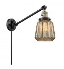 Innovations Lighting 237-BAB-G146-LED - Chatham - 1 Light - 8 inch - Black Antique Brass - Swing Arm