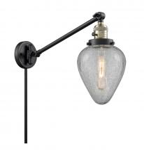 Innovations Lighting 237-BAB-G165-LED - Geneseo - 1 Light - 8 inch - Black Antique Brass - Swing Arm