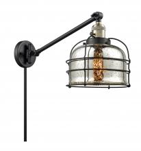 Innovations Lighting 237-BAB-G78-CE-LED - Bell Cage - 1 Light - 8 inch - Black Antique Brass - Swing Arm