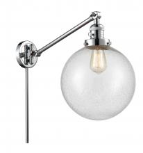 Innovations Lighting 237-PC-G204-10-LED - Beacon - 1 Light - 10 inch - Polished Chrome - Swing Arm