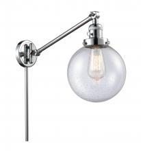 Innovations Lighting 237-PC-G204-8-LED - Beacon - 1 Light - 8 inch - Polished Chrome - Swing Arm