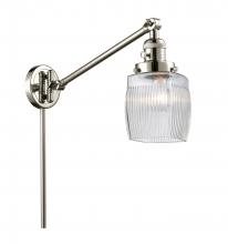 Innovations Lighting 237-PN-G302-LED - Colton - 1 Light - 8 inch - Polished Nickel - Swing Arm