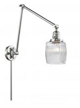 Innovations Lighting 238-PC-G302-LED - Colton - 1 Light - 8 inch - Polished Chrome - Swing Arm