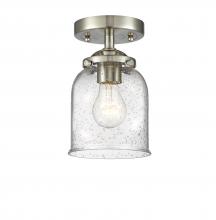 Innovations Lighting 284-1C-SN-G54-LED - Bell - 1 Light - 5 inch - Brushed Satin Nickel - Semi-Flush Mount