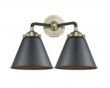 Innovations Lighting 284-2W-BAB-M13-BK-LED - Appalachian - 2 Light - 16 inch - Black Antique Brass - Bath Vanity Light