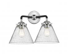 Innovations Lighting 284-2W-BPN-G44-LED - Cone - 2 Light - 16 inch - Black Polished Nickel - Bath Vanity Light