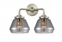 Innovations Lighting 284-2W-SN-G173-LED - Fulton - 2 Light - 15 inch - Brushed Satin Nickel - Bath Vanity Light