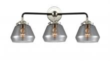 Innovations Lighting 284-3W-BPN-G173-LED - Fulton - 3 Light - 25 inch - Black Polished Nickel - Bath Vanity Light