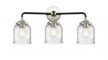 Innovations Lighting 284-3W-BPN-G54-LED - Bell - 3 Light - 23 inch - Black Polished Nickel - Bath Vanity Light