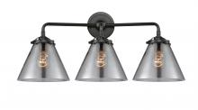 Innovations Lighting 284-3W-OB-G43-LED - Cone - 3 Light - 26 inch - Oil Rubbed Bronze - Bath Vanity Light