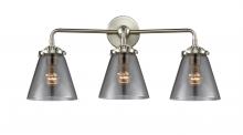 Innovations Lighting 284-3W-SN-G63-LED - Cone - 3 Light - 24 inch - Brushed Satin Nickel - Bath Vanity Light