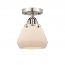 Innovations Lighting 288-1C-SN-G171-LED - Fulton - 1 Light - 7 inch - Brushed Satin Nickel - Semi-Flush Mount