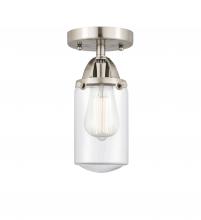 Innovations Lighting 288-1C-SN-G312-LED - Dover - 1 Light - 5 inch - Brushed Satin Nickel - Semi-Flush Mount