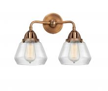 Innovations Lighting 288-2W-AC-G172-LED - Fulton - 2 Light - 15 inch - Antique Copper - Bath Vanity Light