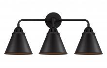 Innovations Lighting 288-3W-BK-M13-BK-LED - Appalachian - 3 Light - 26 inch - Matte Black - Bath Vanity Light