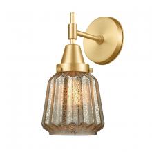 Innovations Lighting 447-1W-SG-G146 - Chatham - 1 Light - 7 inch - Satin Gold - Sconce