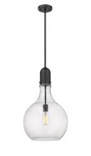 Innovations Lighting 492-1S-BK-G584-14-LED - Amherst - 1 Light - 14 inch - Matte Black - Stem hung - Pendant