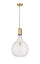 Innovations Lighting 492-1S-SG-G584-14-LED - Amherst - 1 Light - 14 inch - Satin Gold - Stem hung - Pendant