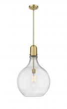 Innovations Lighting 492-1S-SG-G584-16-LED - Amherst - 1 Light - 16 inch - Satin Gold - Stem hung - Pendant