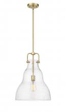 Innovations Lighting 494-1S-SG-G594-14-LED - Haverhill - 1 Light - 14 inch - Satin Gold - Stem hung - Pendant