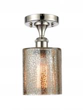 Innovations Lighting 516-1C-PN-G116-LED - Cobbleskill - 1 Light - 5 inch - Polished Nickel - Semi-Flush Mount