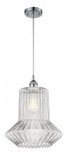 Innovations Lighting 516-1P-PC-G212-LED - Springwater - 1 Light - 12 inch - Polished Chrome - Cord hung - Mini Pendant