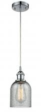 Innovations Lighting 516-1P-PC-G257-LED - Caledonia - 1 Light - 5 inch - Polished Chrome - Cord hung - Mini Pendant