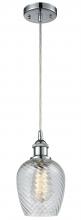 Innovations Lighting 516-1P-PC-G292-LED - Salina - 1 Light - 6 inch - Polished Chrome - Cord hung - Mini Pendant