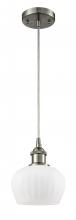 Innovations Lighting 516-1P-SN-G91-LED - Fenton - 1 Light - 7 inch - Brushed Satin Nickel - Cord hung - Mini Pendant