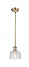 Innovations Lighting 516-1S-AB-G412-LED - Dayton - 1 Light - 6 inch - Antique Brass - Mini Pendant