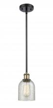 Innovations Lighting 516-1S-BAB-G259-LED - Caledonia - 1 Light - 5 inch - Black Antique Brass - Mini Pendant