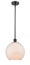 Innovations Lighting 516-1S-OB-G121-10CSN-LED - Farmhouse Chicken Wire - 1 Light - 10 inch - Oil Rubbed Bronze - Mini Pendant