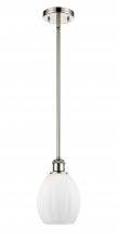 Innovations Lighting 516-1S-PN-G81-LED - Eaton - 1 Light - 6 inch - Polished Nickel - Mini Pendant