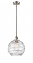 Innovations Lighting 516-1S-SN-G1213-10 - Athens Deco Swirl - 1 Light - 10 inch - Brushed Satin Nickel - Mini Pendant