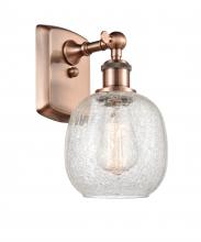 Innovations Lighting 516-1W-AC-G105-LED - Belfast - 1 Light - 6 inch - Antique Copper - Sconce