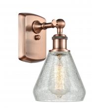 Innovations Lighting 516-1W-AC-G275-LED - Conesus - 1 Light - 6 inch - Antique Copper - Sconce