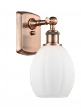 Innovations Lighting 516-1W-AC-G81-LED - Eaton - 1 Light - 6 inch - Antique Copper - Sconce