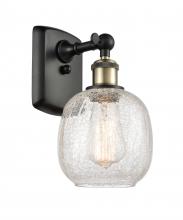 Innovations Lighting 516-1W-BAB-G105-LED - Belfast - 1 Light - 6 inch - Black Antique Brass - Sconce