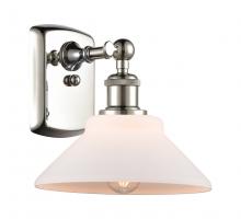 Innovations Lighting 516-1W-PN-G131-LED - Orwell - 1 Light - 8 inch - Polished Nickel - Sconce