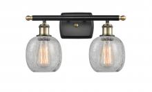 Innovations Lighting 516-2W-BAB-G105-LED - Belfast - 2 Light - 16 inch - Black Antique Brass - Bath Vanity Light