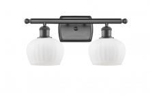 Innovations Lighting 516-2W-OB-G91-LED - Fenton - 2 Light - 17 inch - Oil Rubbed Bronze - Bath Vanity Light